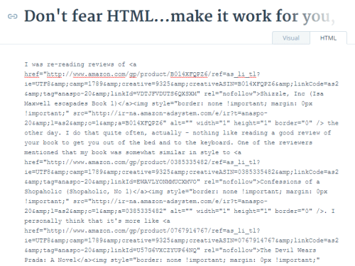 HTML draft