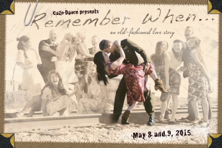 Cazo Dance Flyer - Front